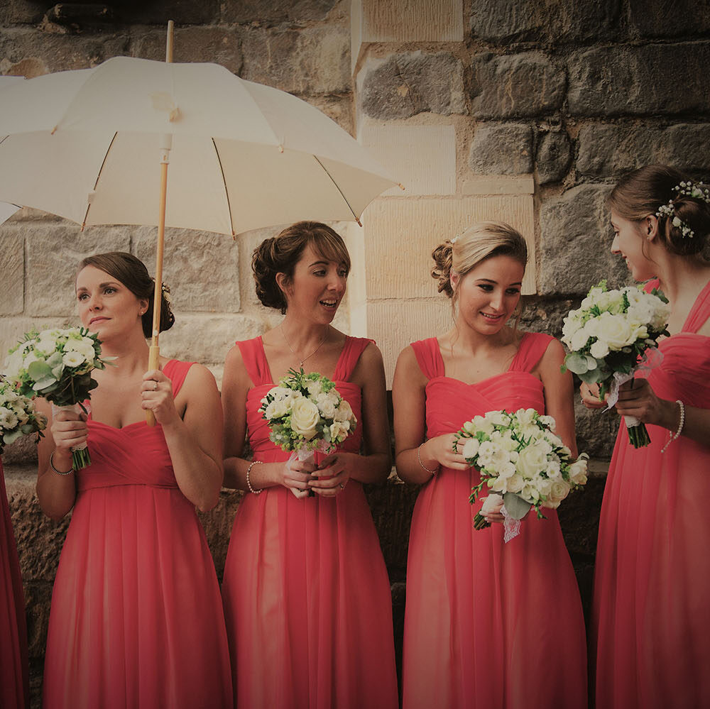 wedding flowers, bridesmaids bouquets